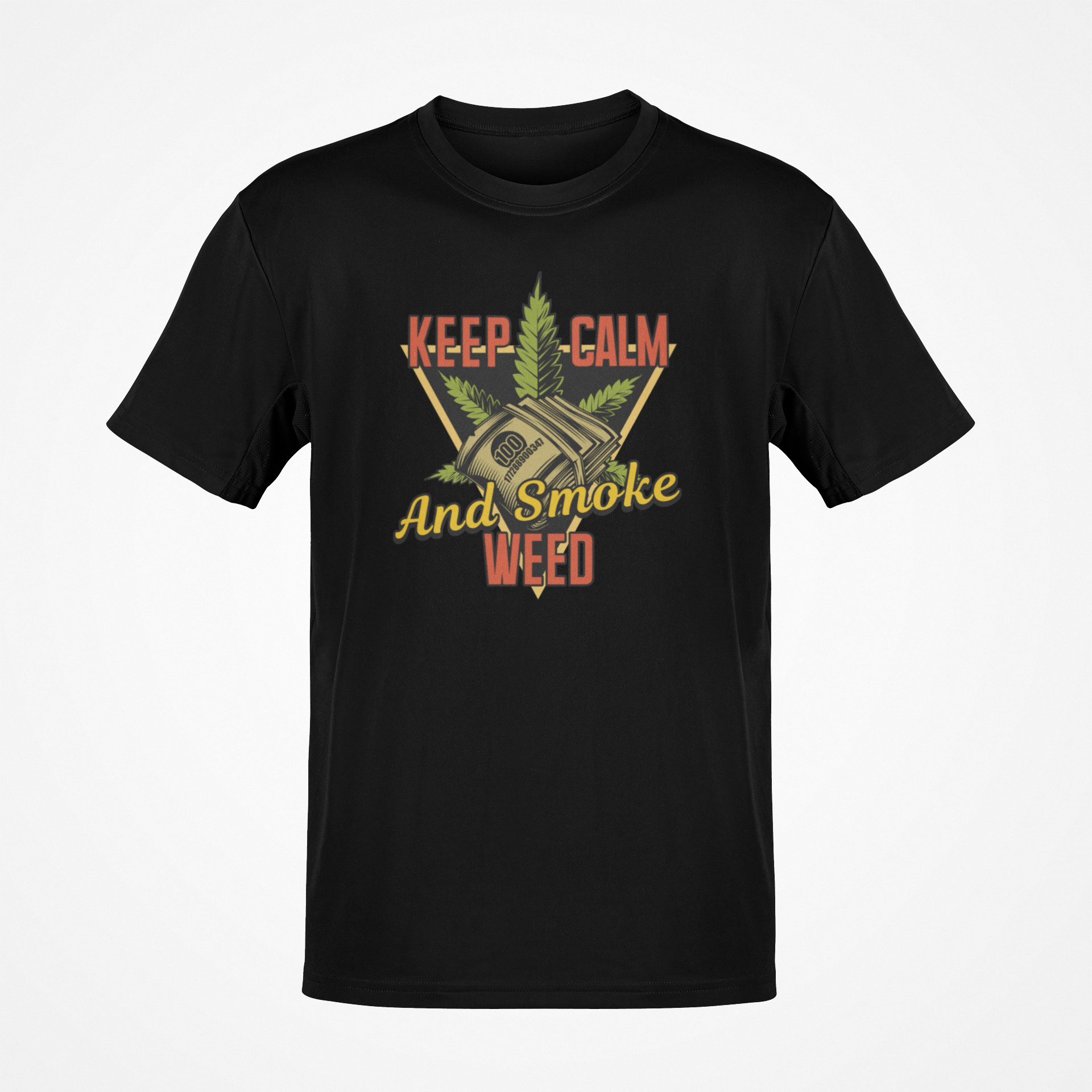Keep Calm and Smoke Weed  T-Shirt image 0