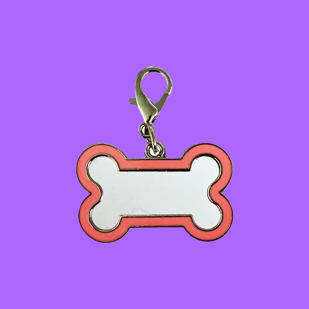 Metal Bone Dog Tag