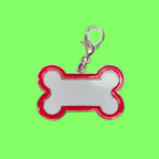 Metal Bone Dog Tag