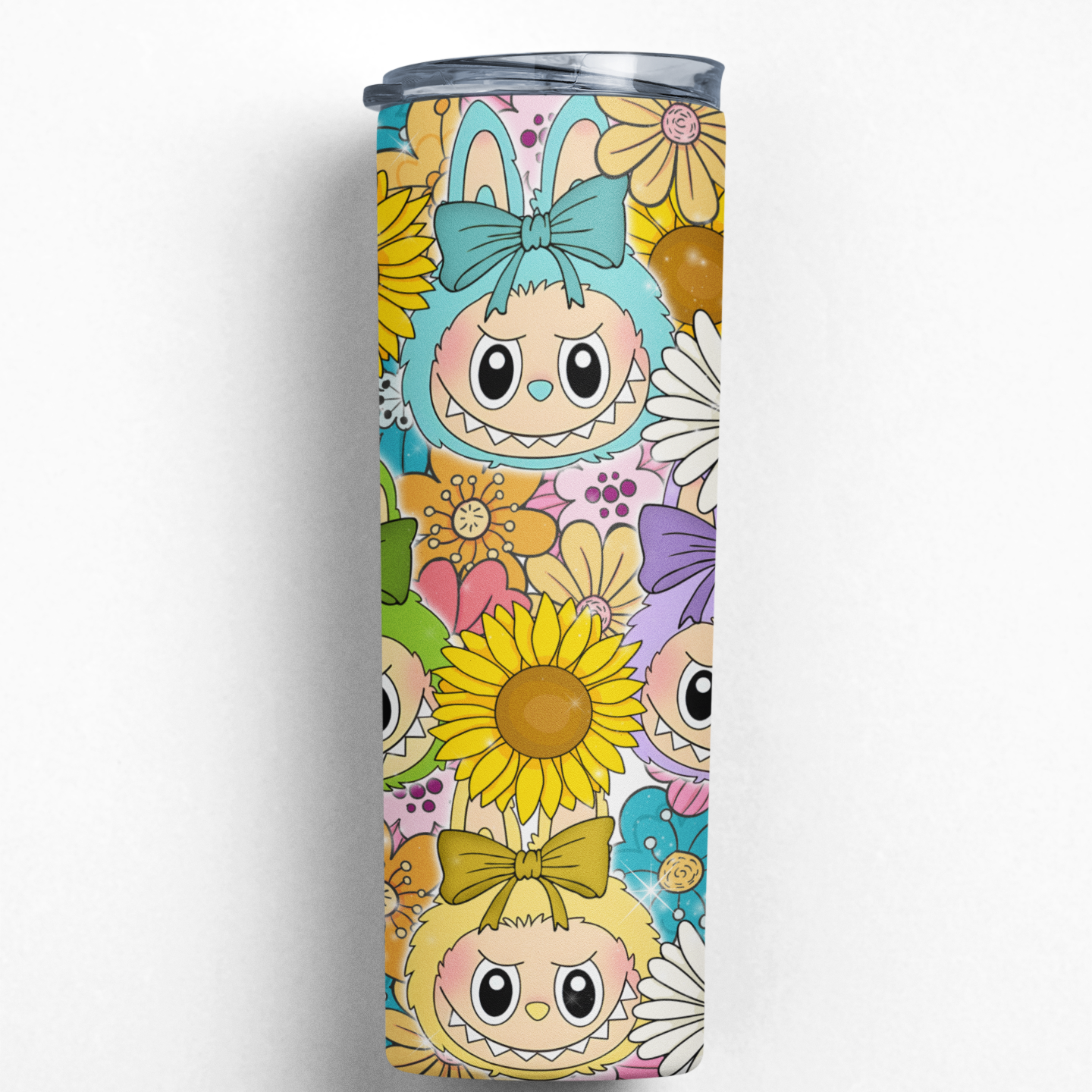 Labubu Flower Tumbler image 0