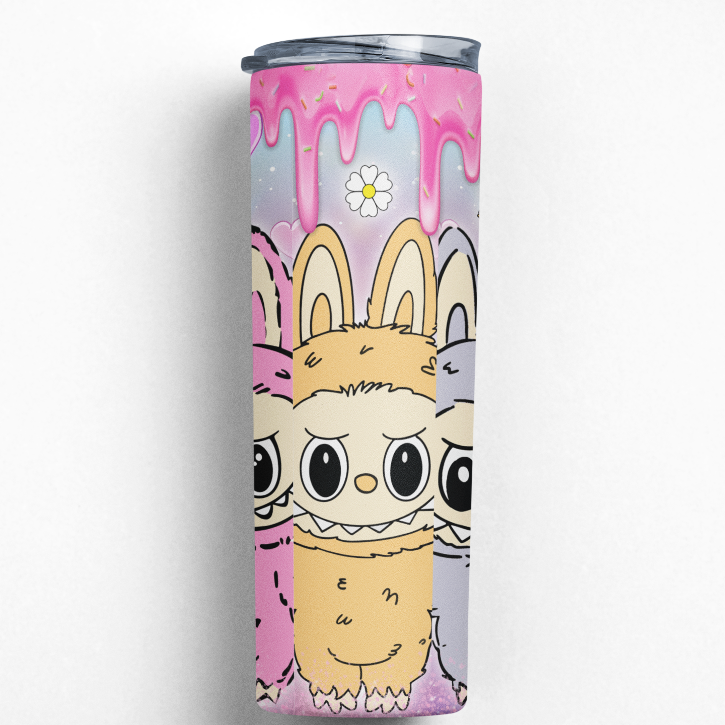 Labubu Drip Tumbler image 0