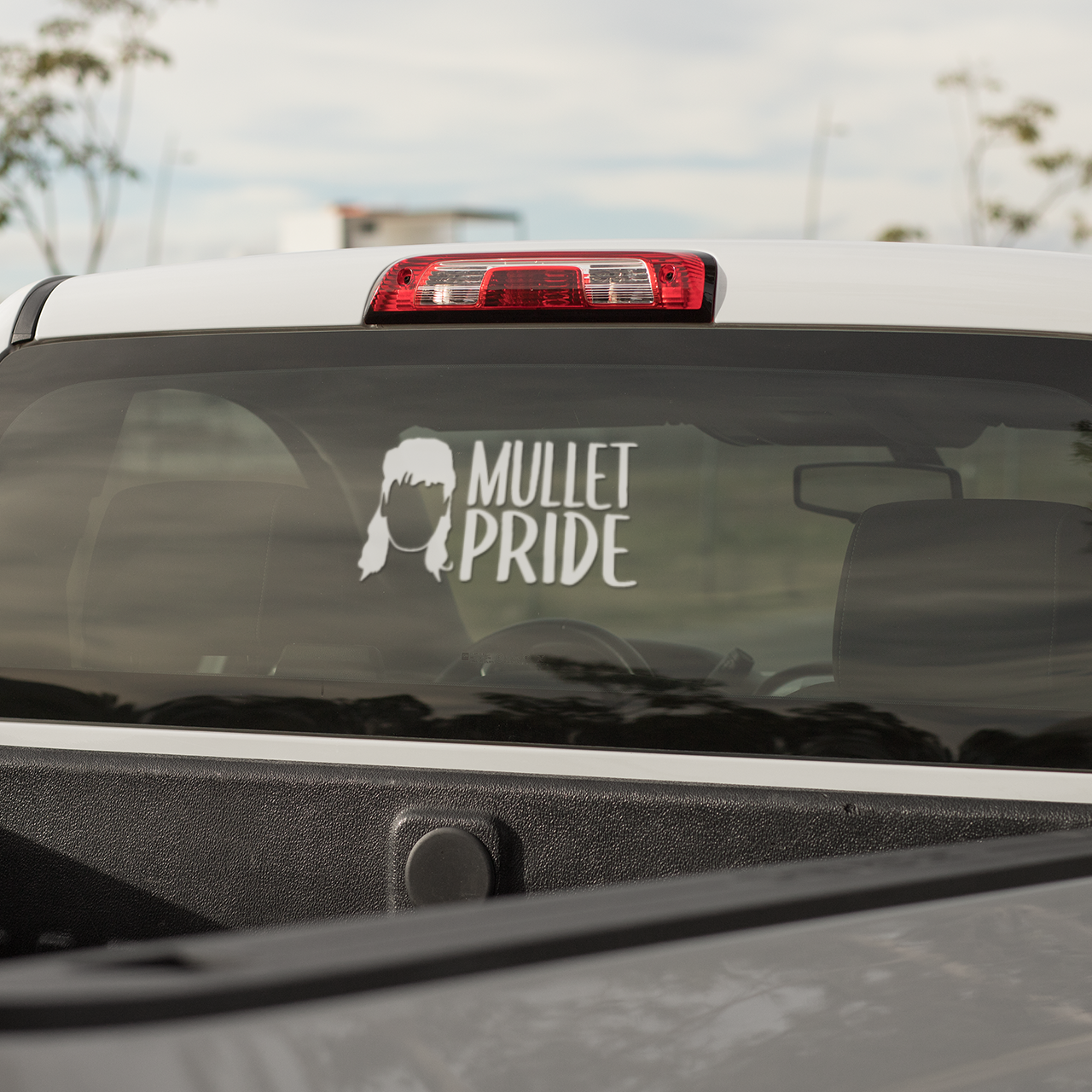 Mullet Pride Decal image 0