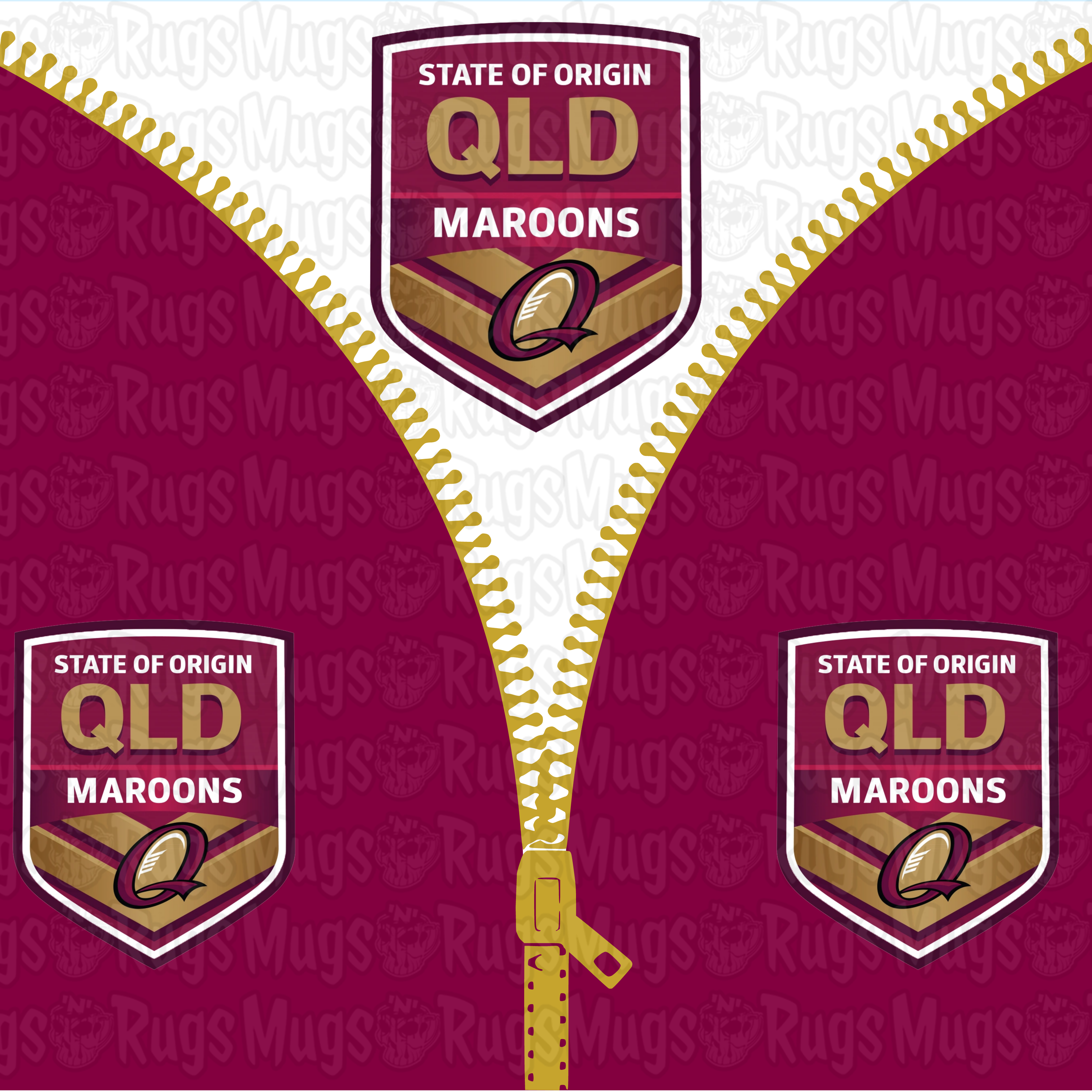 State Of Origin (QLD) - Mouse Pad