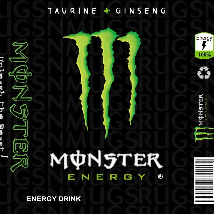 Soda Theme - 20Oz Tumbler Monster Energy