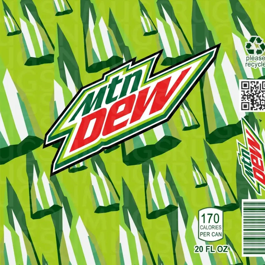 Soda Theme - 20Oz Tumbler Mountain Dew